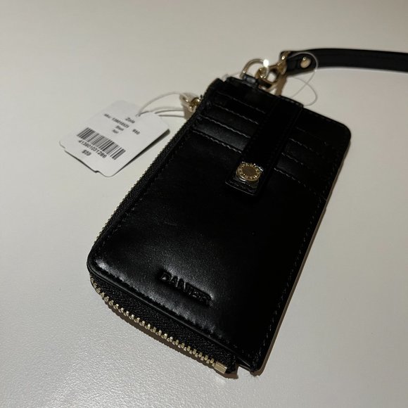 Danier Leather Wristlet/Wallet in Black - Brand New With Tags - Picture 2 of 3